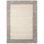 Ivory and Silver Amore Rug Grey/Natural