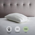 Fogarty Luxury Memory Foam Extra Firm-Support Pillow White