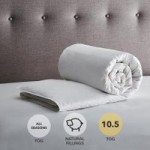 Fogarty White Goose Feather and Down 10.5 Tog Duvet White