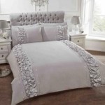 Rapport Home Provence Grey Duvet Cover and Pillowcase Set Grey