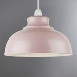 Dusky Pink Galley Easy Fit Pendant Dusky Pink