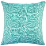 Jade Zebra Cushion Cover Jade (Green)