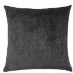 Large Topaz Black Cushion Cover Black
