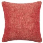 Velvet Juno Red Cushion Cover Red
