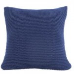 Chunky Knit Breckon Navy Cushion Navy