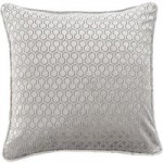 Geo Hexagon Silver Cushion Silver