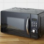 Elements 800W 20L Black Microwave with Grill Black