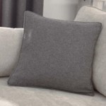Luna Charcoal Cushion Cover Grey