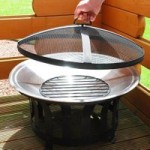 Outfire Barbecue Fire Pit Black