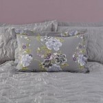Crane Grey Oxford Pillowcase Grey