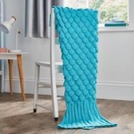 Mermaid Blanket Blue