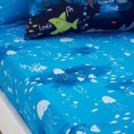 Sharks Fitted Sheet Blue