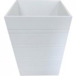 Nautical Tongue and Groove Bin White