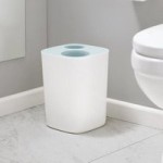 Joseph Joseph Split Bathroom Waste Separation Bin White