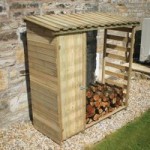 2ft x 6ft Log and Tool Store Pine (Brown)
