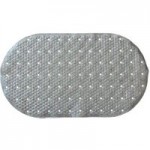 Silver Glitter Bath Mat Silver