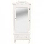 Toulouse Ivory Single Wardrobe Off-White