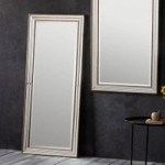 Squire Gold 154x65cm Leaner Mirror Clear