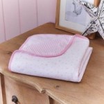 Clair de Lune Stars and Stripes Pink Blanket Pink
