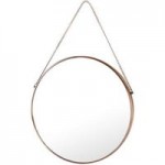 5A Fifth Avenue Round Mirror Rose gold