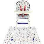 Red Kite Feed Me Blue Compact Highchair Blue