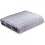 Bianca Cotton Grey Ombre Stripe Towel Grey