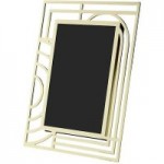 5A Fifth Avenue Gold Cut Out Frame 7”? x 5”? (18cm x 12cm) Gold
