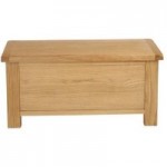 Sherbourne Oak Blanket Box Natural