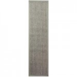 Light Grey Sisal Runner Grey