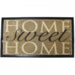 Home Sweet Home Doormat Brown