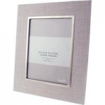 Grey Linen Photo Frame 7”? x 5”? (18cm x 12cm) Grey