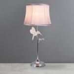 Lula Hummingbird Table Lamp Chrome