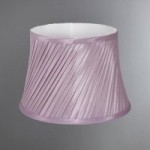 Lilac Twisted Pleat Shade Dia. 26cm Lilac