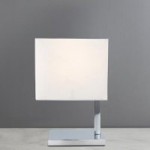 Rue Ivory Touch Lamp Chrome