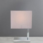 Rue Grey Touch Lamp Chrome