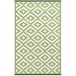 Nirvana Leaf Green Rug Green