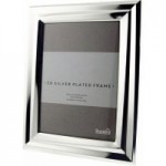3D Silver Plated Photo Frame 7”? x 5”? (18cm x 12cm) Silver