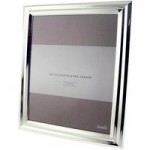 3D Silver Plated Photo Frame 10″ x 8″ (25cm x 20cm) Silver