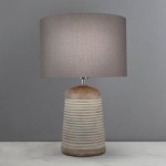 Moritz Natural Stripe Table Lamp Natural