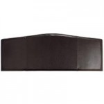 Rosa Faux Leather Headboard Black