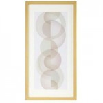 5A Fifth Avenue Circles Framed Print Multi Coloured