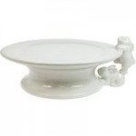 Bunny White Cake Stand White