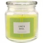 Lime and Basil Jar Candle Lime