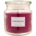 Pomegranate Jar Candle Red