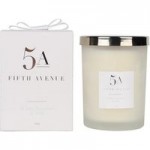 5A Fifth Avenue Jasmine and Silk Candle White
