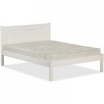 Clifton White Wooden Bed Frame White