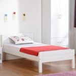 Seconique Amber Wooden Bedstead White