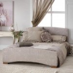 Anastasia Steel Grey Upholstered Bedstead Grey