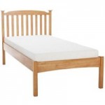 Eleanor Honey Oak Low Foot Bed Frame Natural