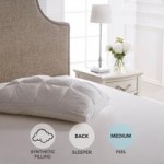 Dorma Luxuriously Full Pintuck Pillow White